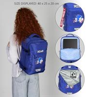 Sonic The Hedgehog Mercury Underseat Cabin Bag Backpack Sega Action Blue - thumbnail