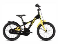 Aldo 16 inch powerbike zwart/geel 9263 - thumbnail