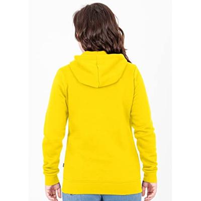 JAKO C6820D Jas Met Kap Organic Dames - Citroen - 42