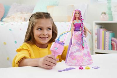 Barbie dreamtopia haarverzorgings pop - pop