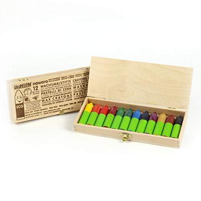 ÖkoNORM Waskrijtjes - geschenkdoos - kinderen - 12 stuks