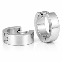 LGT Jewels Oorringen Edelstaal Zilverkleurig - thumbnail