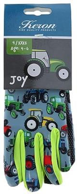 Keron Kinderhandschoen joy 6 8 jaar tractormotief