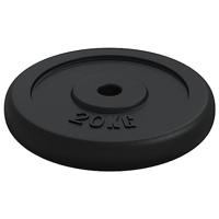 VidaXL Halterschijf 20 kg gietijzer - thumbnail