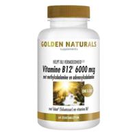 Vitamine B12 6000mcg vega 60 Zuigtabletten - thumbnail