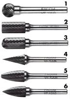 Facom vfa frezen - vijlen n6 d 6mm l 15mm - VFA.610 - thumbnail