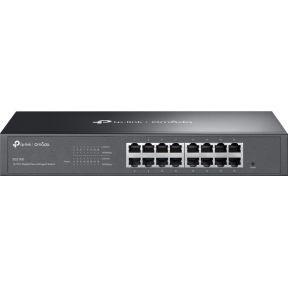 TP-Link ES216G netwerk-switch Managed Gigabit Ethernet (10/100/1000) Zwart TP-Link ES216G netwerk-switch Managed Gigabit Ethernet (10/100/1000) Zwart