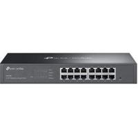 TP-Link ES216G netwerk-switch Managed Gigabit Ethernet (10/100/1000) Zwart - thumbnail