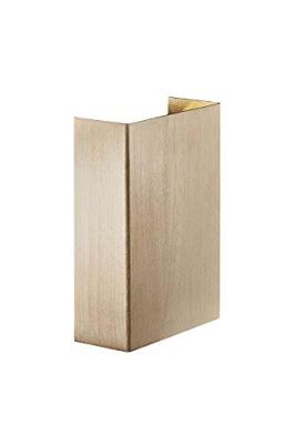 Buitenlamp messing Up en down ingebouwde LED lichtbron "Nordlux Fold 10" 10 cm