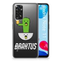 Xiaomi Redmi 10 | Redmi Note 11 4G Telefoonhoesje met Naam Braktus - thumbnail