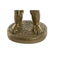 Bureaulamp Home ESPRIT Gouden Hars 220 V 31,5 X 22 X 47 cm - thumbnail