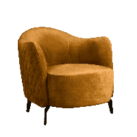 Tower Living Fauteuil 'Bondo', kleur Goud - thumbnail