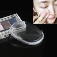 Quadrangle vormige grote schoonheid gezichts make-up transparante Silicone glad poeder crème Puff(Transparent) - thumbnail