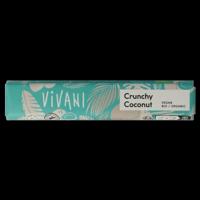 Vivani Chocolate To Go crunchy coconut vegan bio 35 Gram - thumbnail
