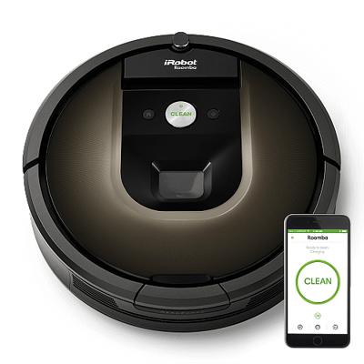 iRobot Roomba 980 robotstofzuiger 0,6 l Zakloos Zwart, Bruin