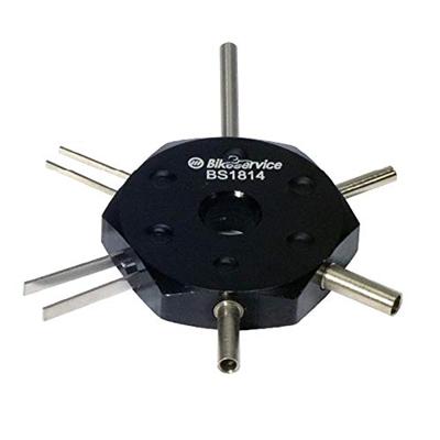 Bikeservice ontgrendelgereedschap "6 in 1" montgwrkz 6in1 plug-in v black