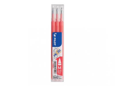 Pilot vulling voor Frixion Ball en Frixion ball clicker koraal roze, doosje met 3 stuks