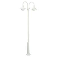 Albert Lantaarnpaal buitenLanor 2-lichts - wit - 682047 - thumbnail