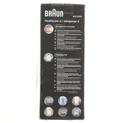 Handblender Braun MQ 3000 Smoothie Wit Wit/Blauw 700 W