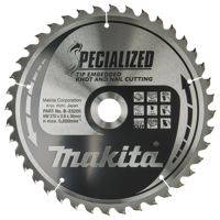 Makita Zaagblad Tipe 270X30X2,6 40T 18G - B-33205 - thumbnail