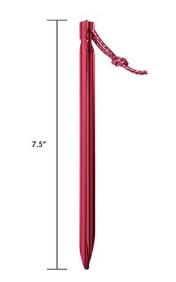 MSR Groundhog Stake Kit (6 Stakes) Haring