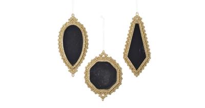 Spiegel plc l1b8,50h18 cm goud a3 Decoris - Decoris