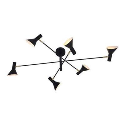 its about RoMi Plafondlamp 'Izmir' 6-lamps, kleur Zwart