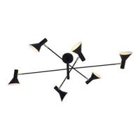 its about RoMi Plafondlamp 'Izmir' 6-lamps, kleur Zwart - thumbnail