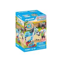 PLAYMOBIL Horses of Waterfall paardentherapeut 71497 - thumbnail