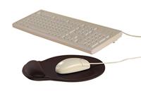 Durable MOUSE PAD ERGOTOP GEL - 5748 Muismat met polssteun Zwart (b x h x d) 260 x 26 x 230 mm - thumbnail