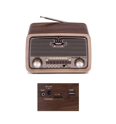 Radio Kooltech Am/Fm/Sw Bluetooth Bruin