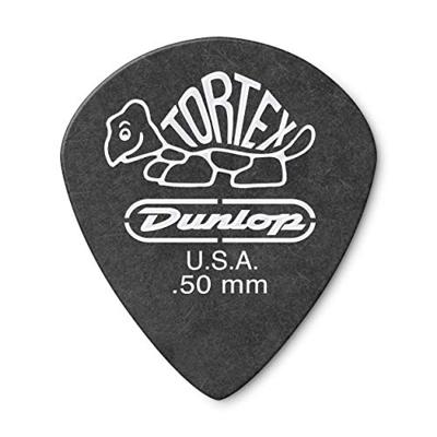 Dunlop Tortex Pitch Black Jazz III 0.50mm 12-pack plectrumset zwart - thumbnail
