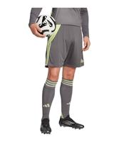 adidas Tiro 24 Voetbalbroekje Grijs Lichtgroen - thumbnail