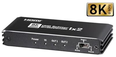 My Wall 8K HDMI® Splitter 1 in 2 out HDMI-splitter