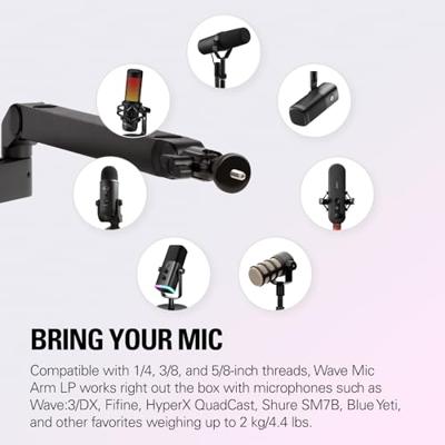 Elgato Wave Mic Arm (Low Profile) houder - thumbnail