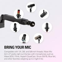 Elgato Wave Mic Arm (Low Profile) houder - thumbnail
