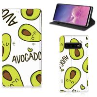 Samsung Galaxy S10 Magnet Case Avocado Singing - thumbnail