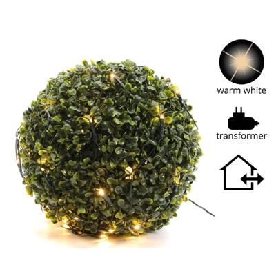 Lumineo Netverlichtingled buxus ø80cm 120led warm wit