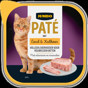 Jumbo Pate met Eend & Kalkoen 100 g