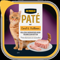 Jumbo Pate met Eend & Kalkoen 100 g - thumbnail