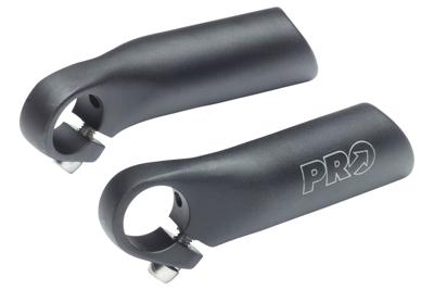 PRO Anatomic Bar-Ends 80 mm - Zwart PRO Anatomic Bar-Ends 80 mm - Zwart