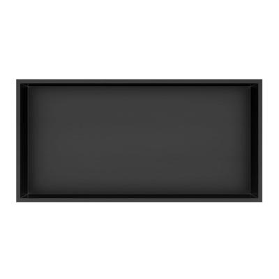 Best Design Inbouwnis Best-Design Lotus 61x30.5x7 cm Mat Zwart