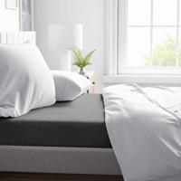 RoyalTextile - Flanel Premium Laken Antraciet Laken - 260 x 250 - thumbnail