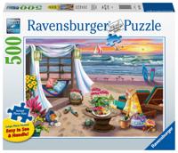 Ravensburger Legpuzzel strandavond, 500st. - thumbnail