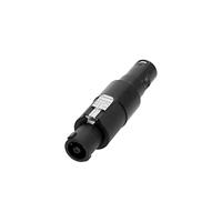 Adam Hall 4 Star ASF4 XM3 speaker female naar XLR male verloopplug - thumbnail
