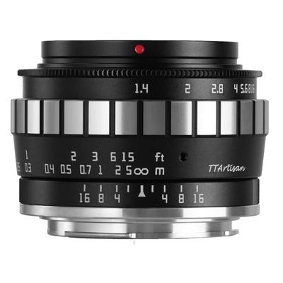 TTArtisan APS-C 23mm F/1.4 Fuji X mount Black+Silver