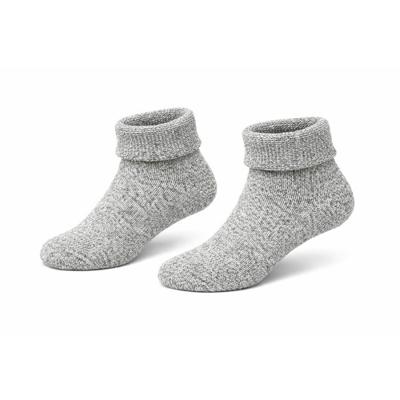 Boru - Wollen huissokken -Grijs