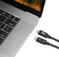 OWC 2,0M Thunderbolt 4 / USB-C kabel - Universele en volledige mogelijkheid voor alle Thunderbolt 3, Thunderbolt 4, USB-C en USB4 apparaten - thumbnail
