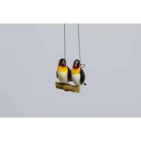 Metalen Koppel Pinguïns - thumbnail