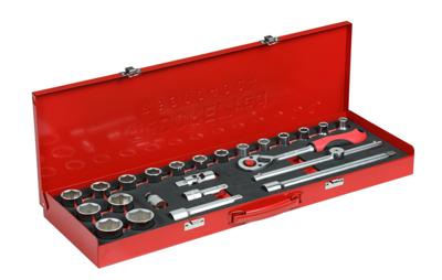 Gedore RED R69004024 3300006 Dopsleutelinzetset 24-delig - thumbnail